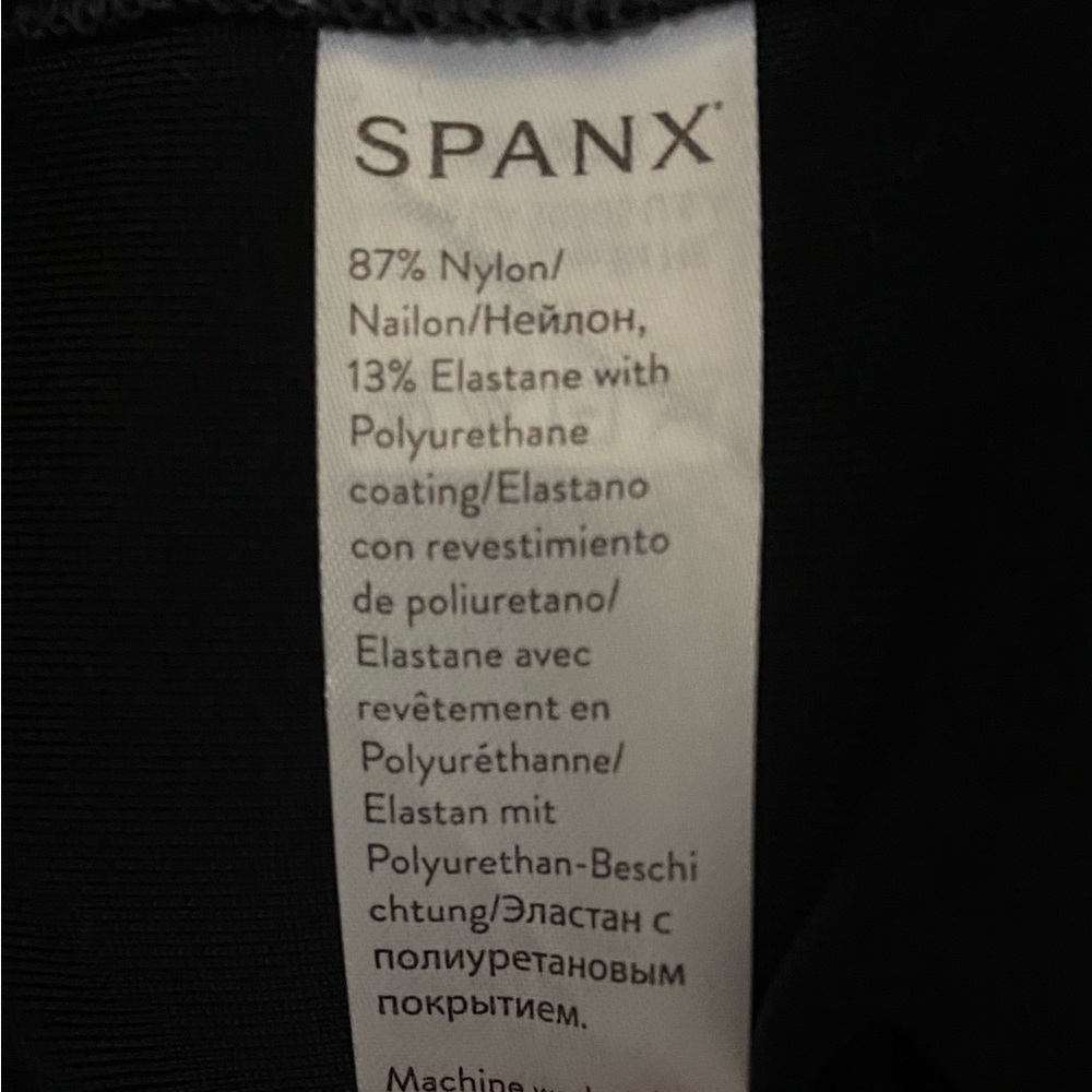 SPANX Faux-Leather Skater Skirt - Picture 6 of 6